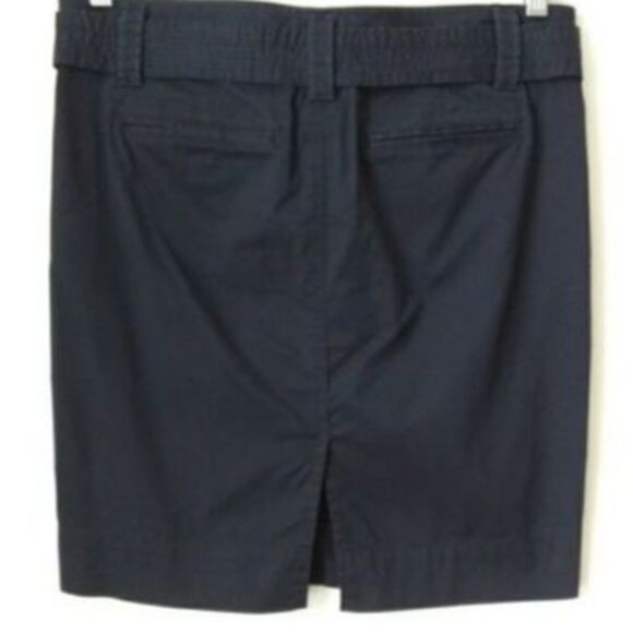Gap Skirt Dark Blue Belted Mini 8 - Picture 2 of 8